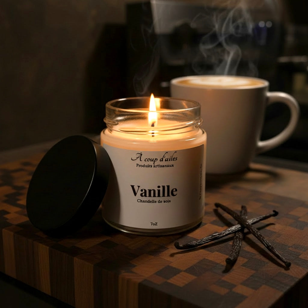 VANILLE CRÉMEUSE - CHANDELLE 8oz