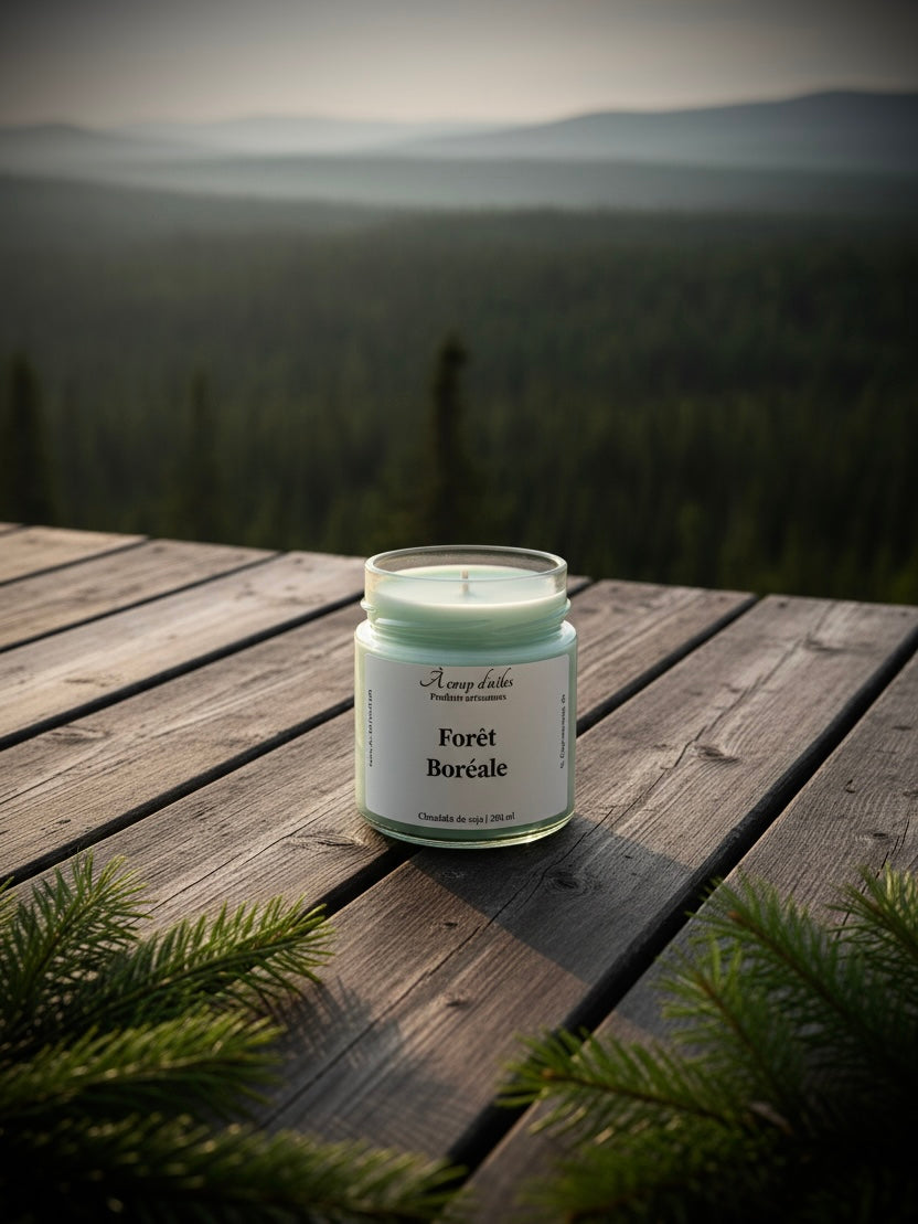FORÊT BORÉALE - CHANDELLE 8oz