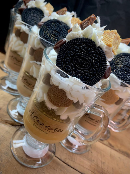 CAFÉ - CHANDELLE DE FANTAISIE