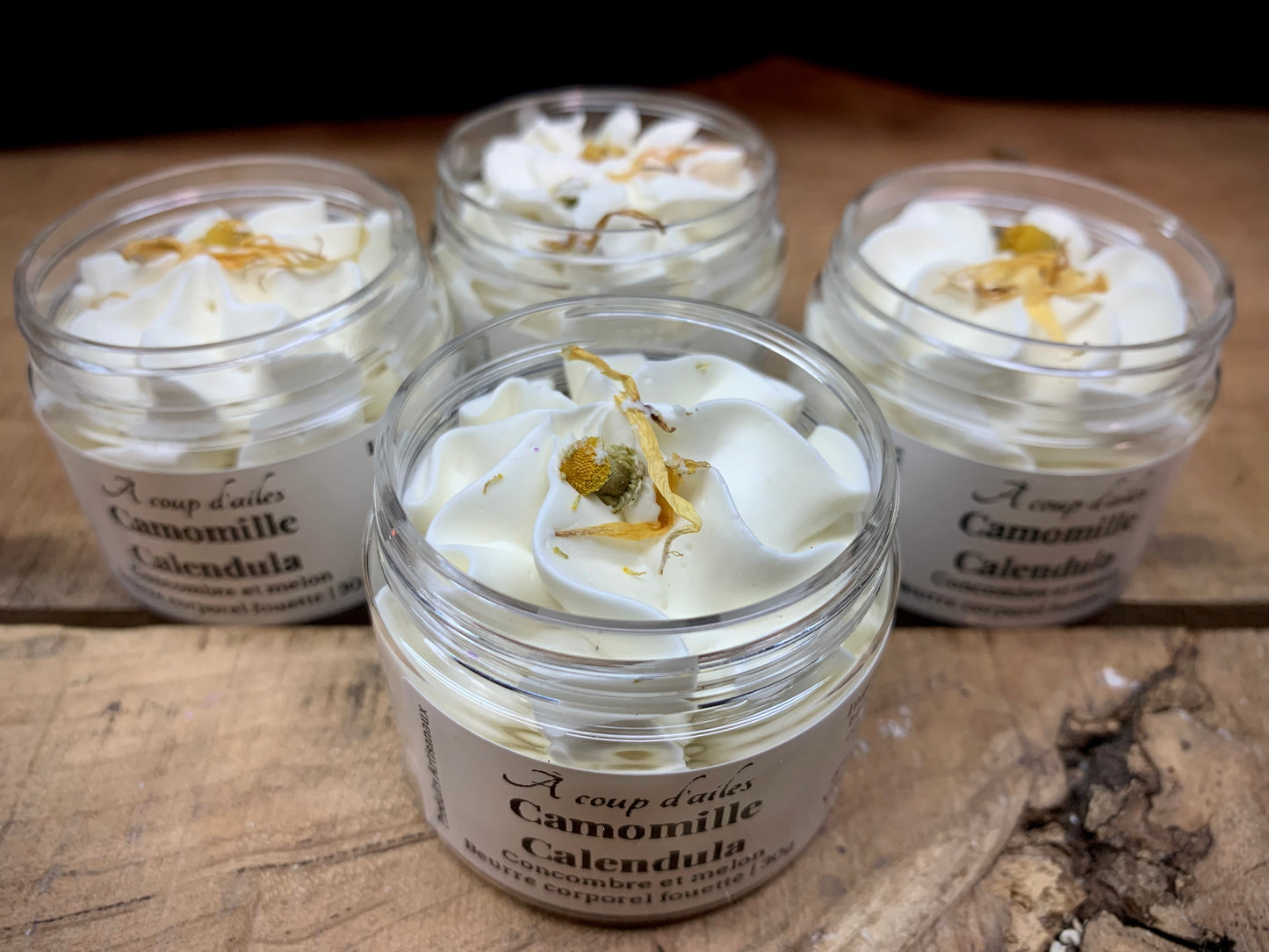BEURRE CORPOREL FOUETTÉ - MACÉRÂT CAMOMILLE ET CALENDULA