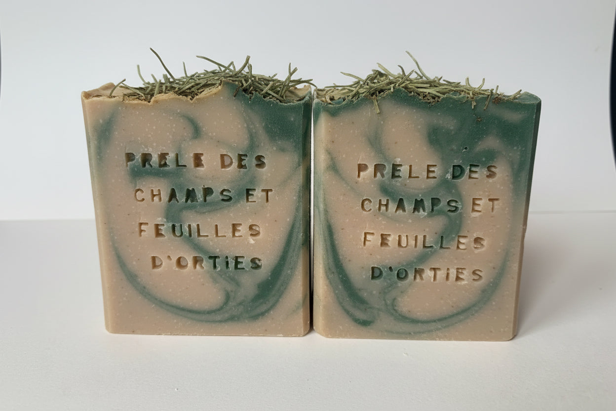 SAVON - À LA PRÊLE DES CHAMPS ET AUX FEUILLES D’ORTIES