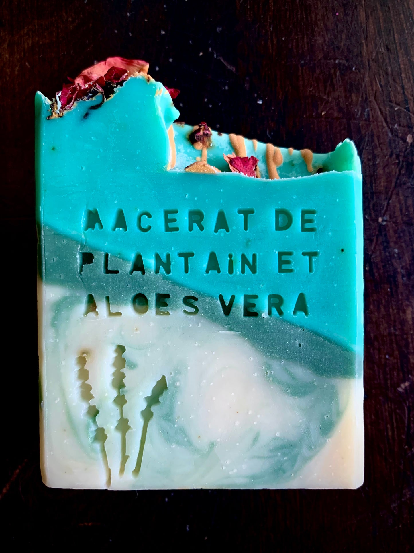 SAVON - MACÉRÂT DE PLANTAIN ET À L’ALOËS
