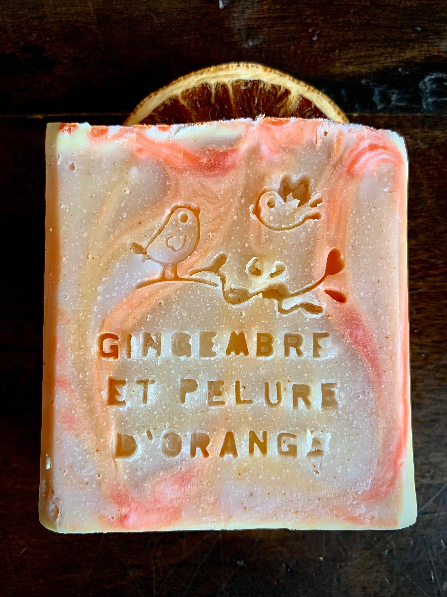 SAVON - GINGEMBRE ET PELURE D’ORANGE