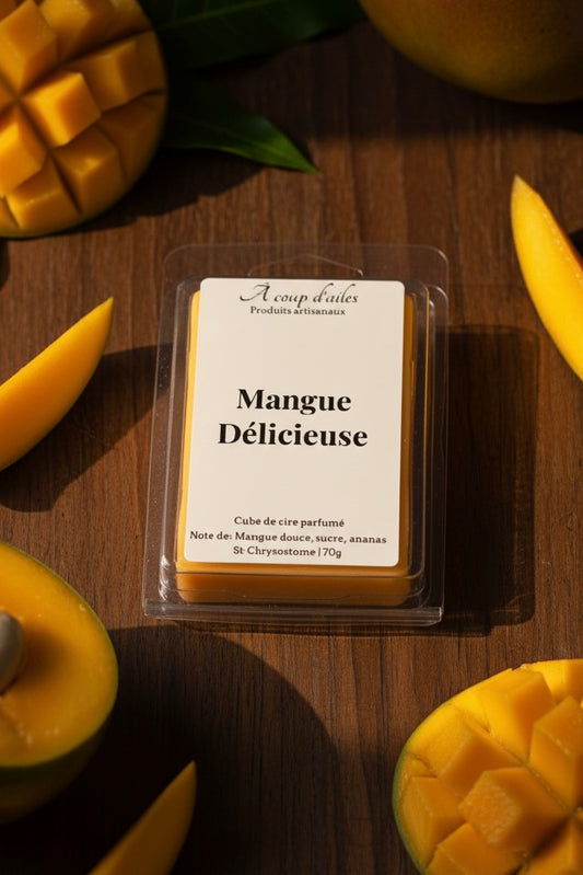 MANGUE DÉLICIEUSE - CUBE DE CIRE PARFUMÉ