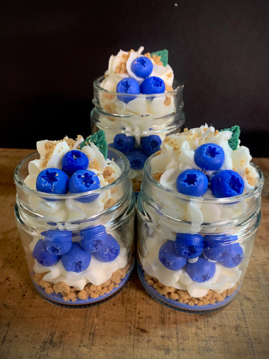 TARTE AUX BLEUETS - CHANDELLE DE FANTAISIE