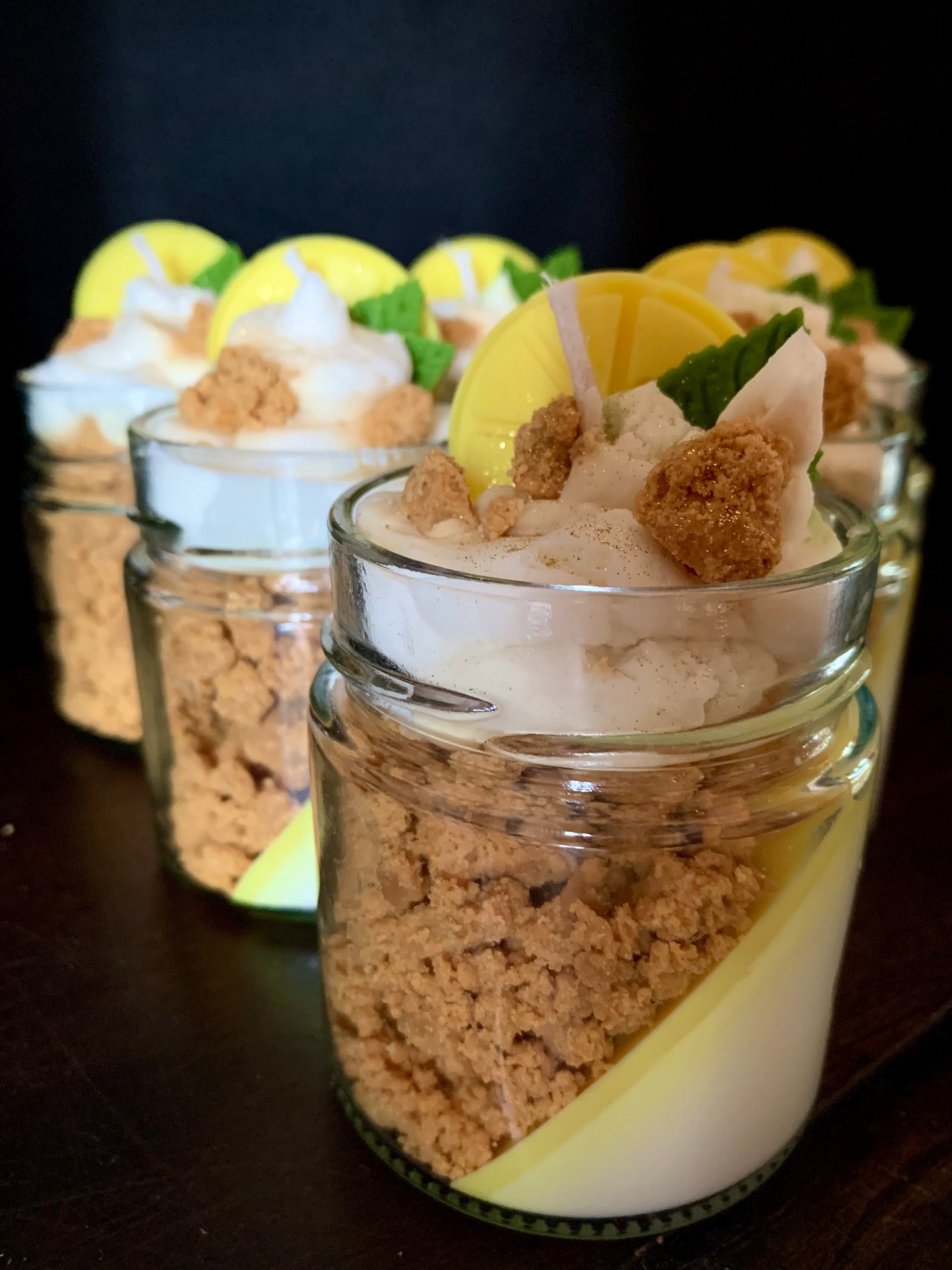 TARTE CITRONNÉE - CHANDELLE DE FANTAISIE