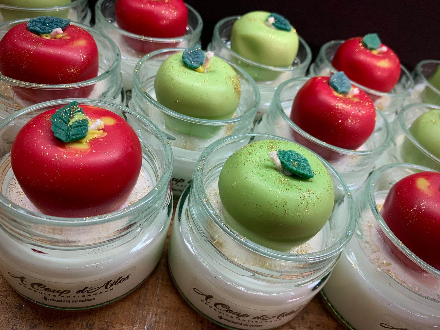 POMME VERTE CHANDELLE 4oz