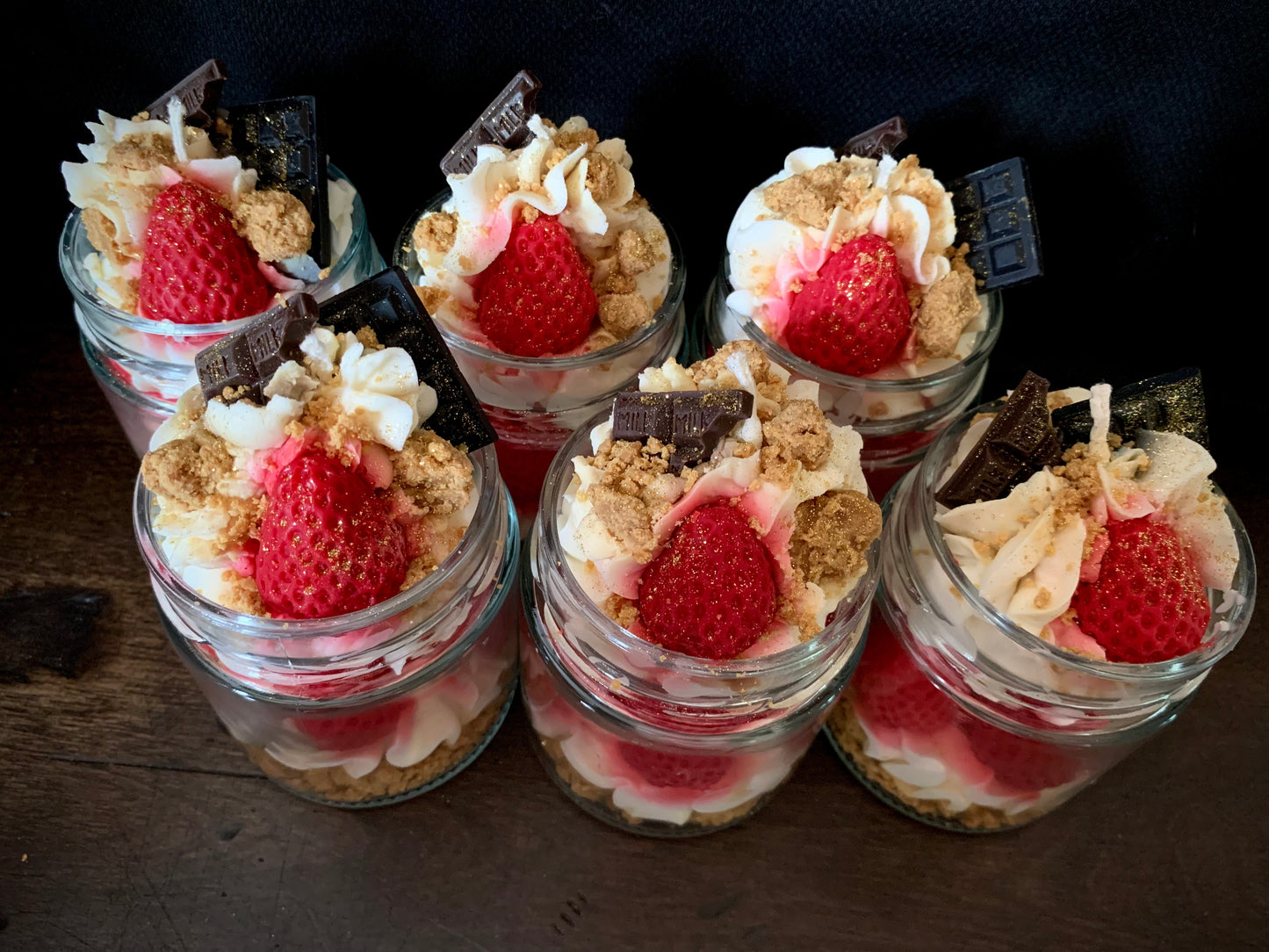 SHORTCAKE AUX FRAISES - CHANDELLE DE FANTAISIE