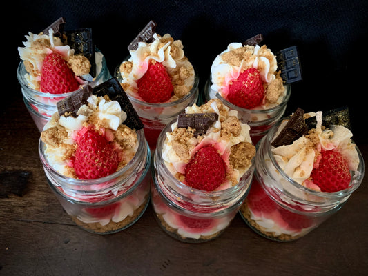 SHORTCAKE AUX FRAISES - CHANDELLE DE FANTAISIE