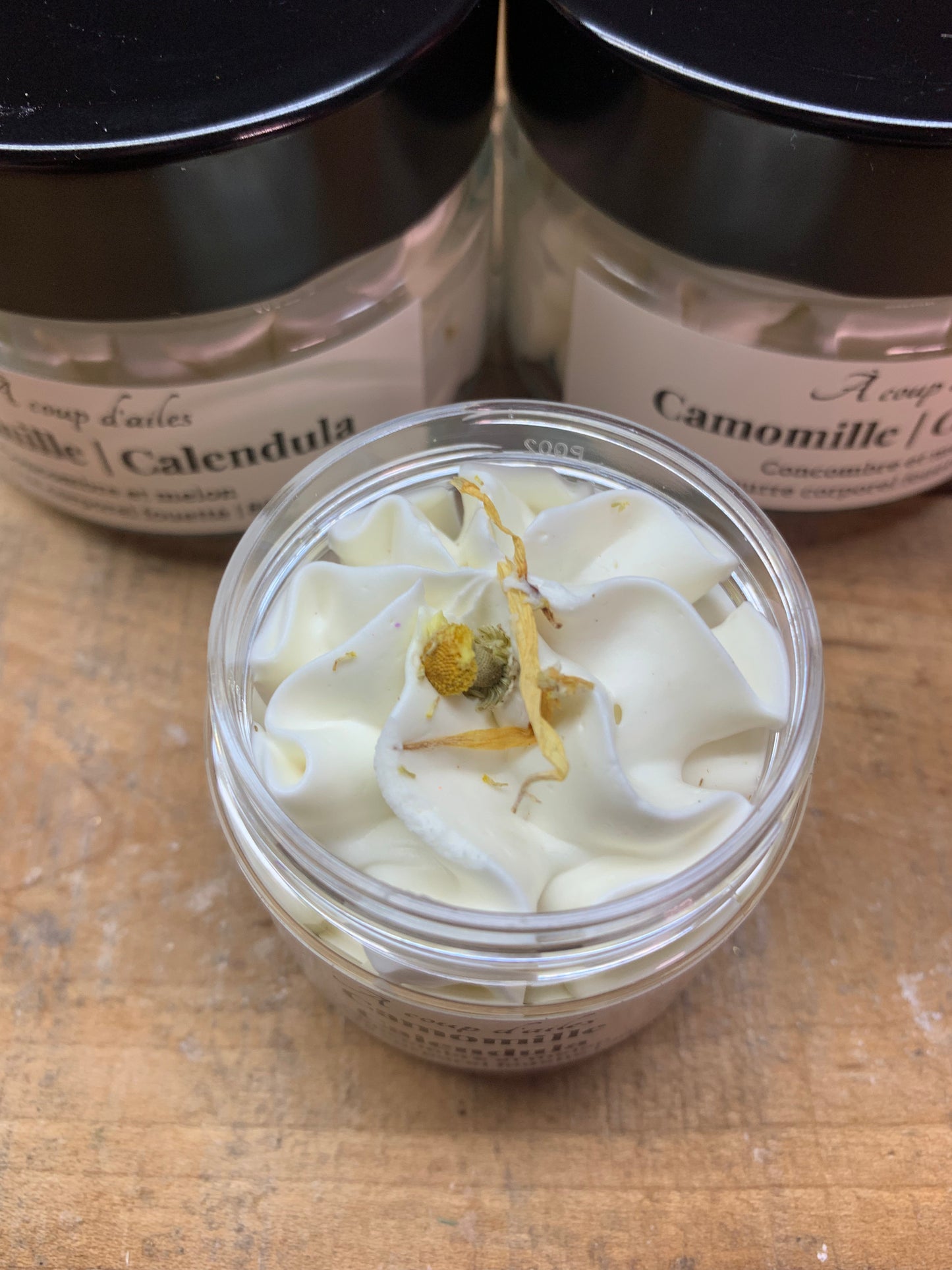 BEURRE CORPOREL FOUETTÉ - MACÉRÂT CAMOMILLE ET CALENDULA