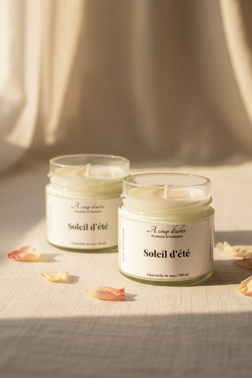 SOLEIL D’ÉTÉ - CHANDELLE 7oz