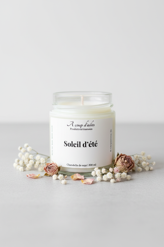 SOLEIL D’ÉTÉ - CHANDELLE 8oz