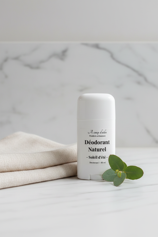 DÉODORANT NATUREL — TUBE PLASTIQUE — SOLEIL D’ÉTÉ