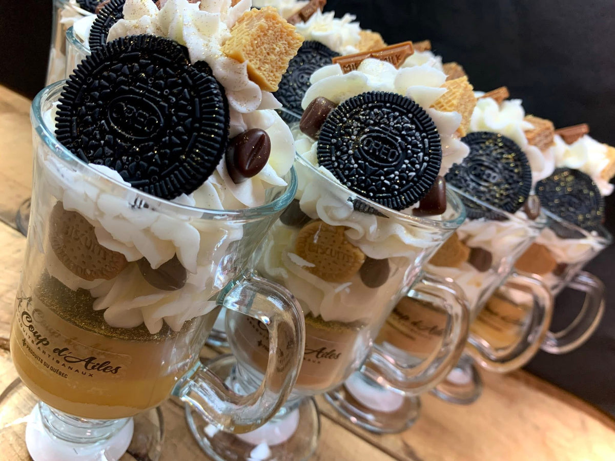 CAFÉ - CHANDELLE DE FANTAISIE