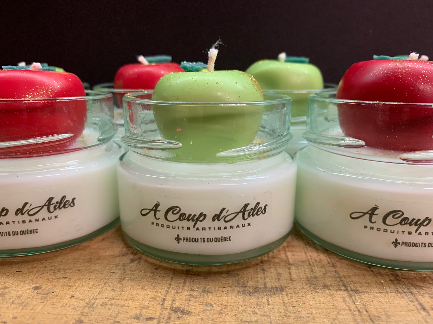 POMME VERTE CHANDELLE 4oz