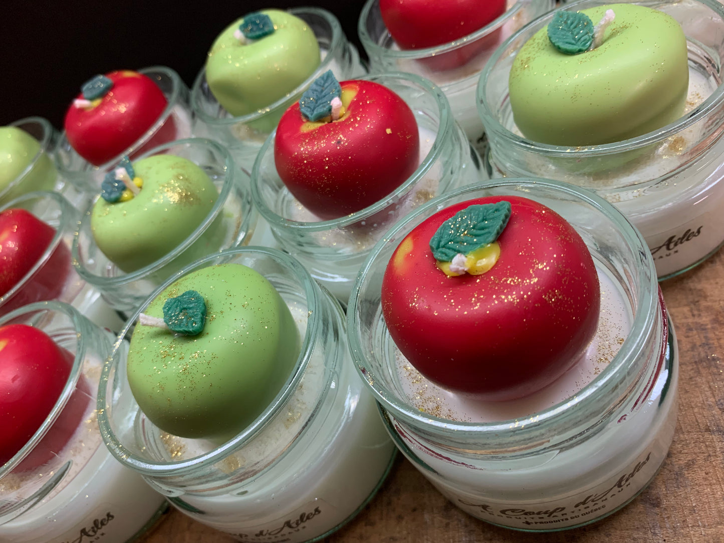 POMME VERTE CHANDELLE 4oz
