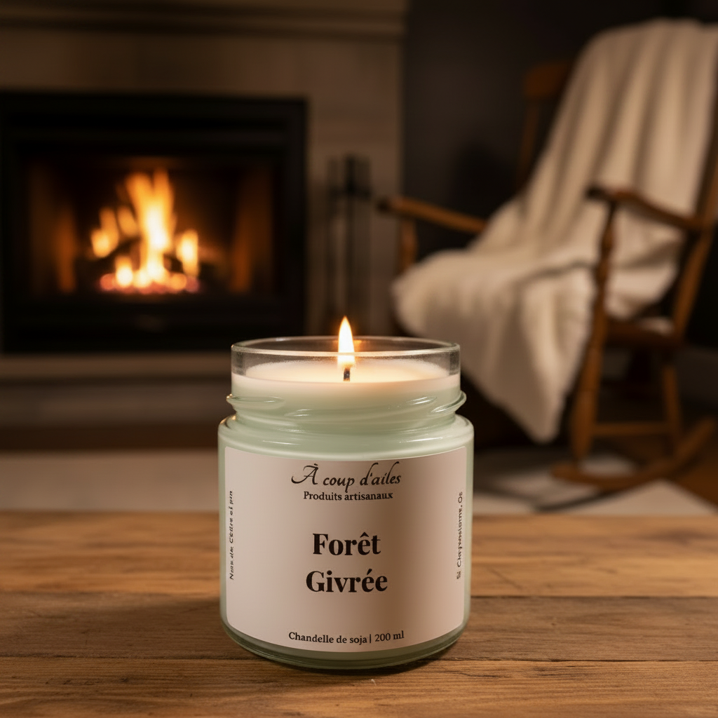 FORÊT GIVRÉE - CHANDELLE 8oz