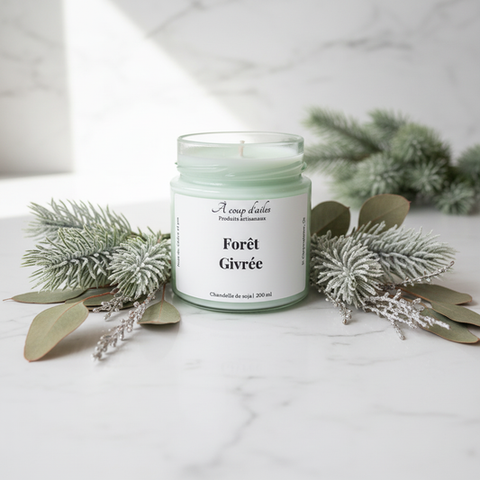 FORÊT GIVRÉE - CHANDELLE 8oz