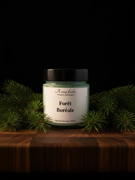 FORÊT BORÉALE - CHANDELLE 8oz