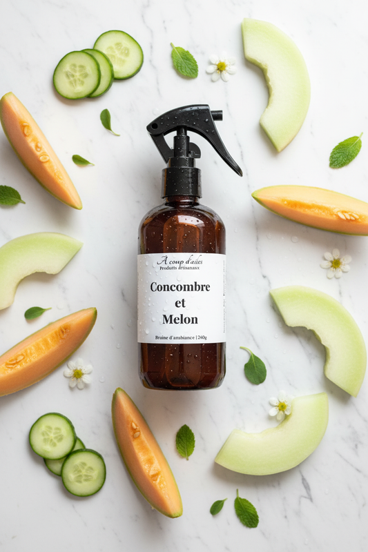Bruine Concombre et Melon - spa épuré