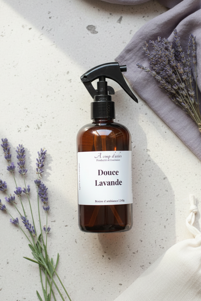 Bruine Douce Lavande - bouteille droite