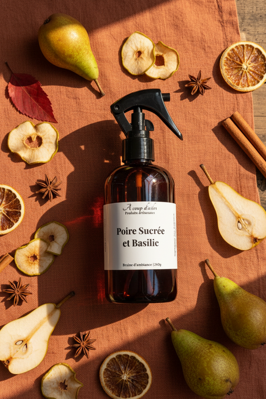 Bruine Poire Sucrée et Basilic - Automne