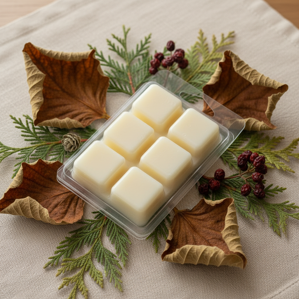 Cubes de cire — vue dessus