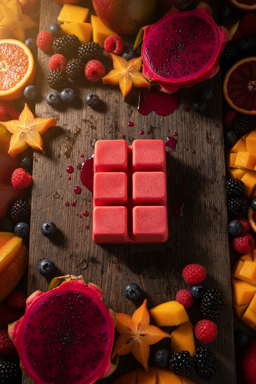 Dragon - cubes fruits exotiques