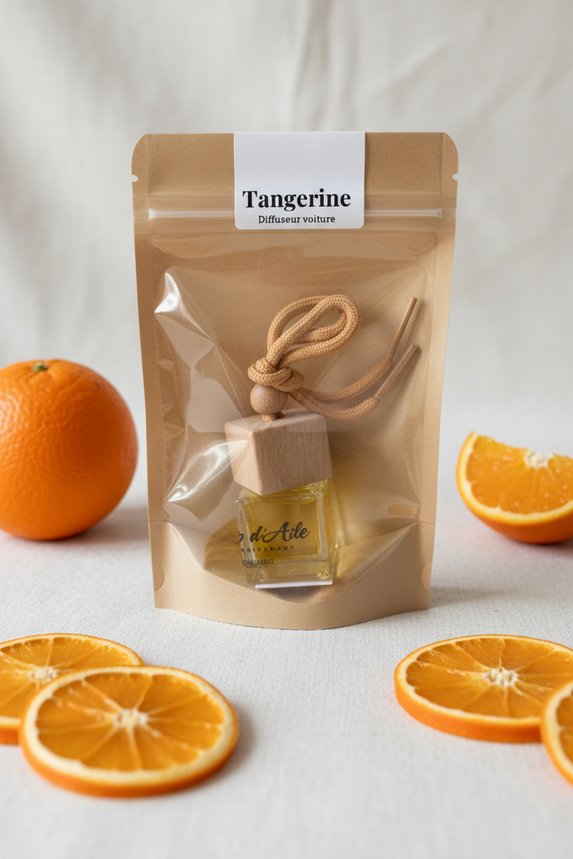 Emballage Tangerine - oranges séchées