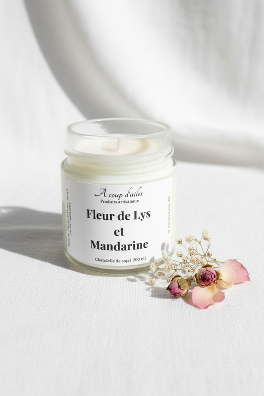 Fleur de Lys et Mandarine – verticale