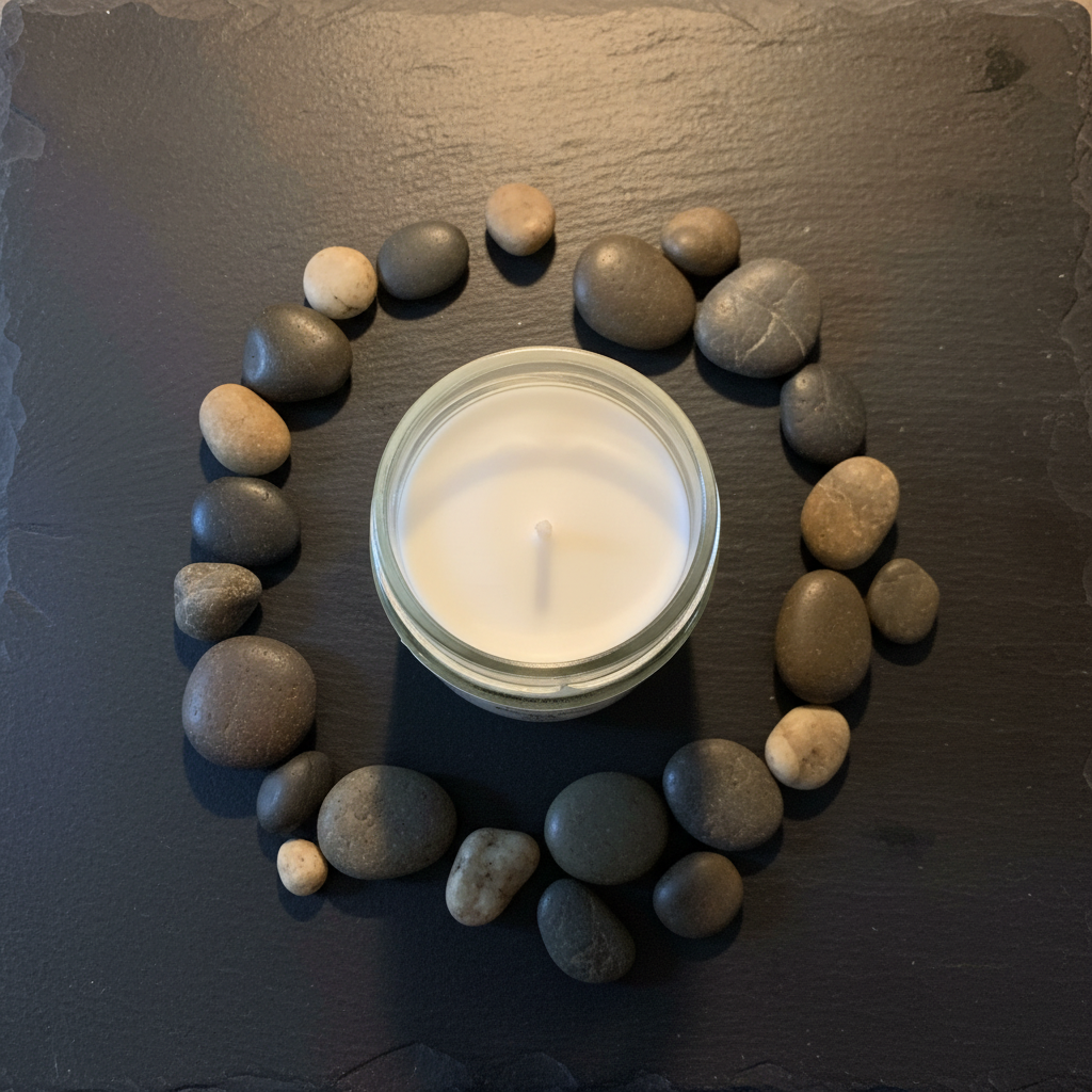 Journée au Spa - Flat lay ardoise