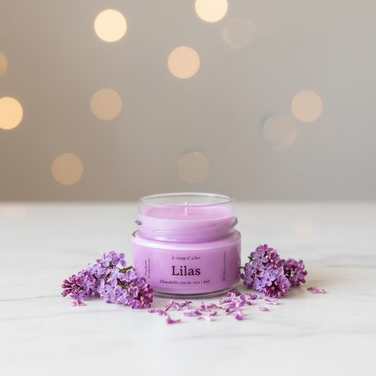 Lilas - style marbre ouvert