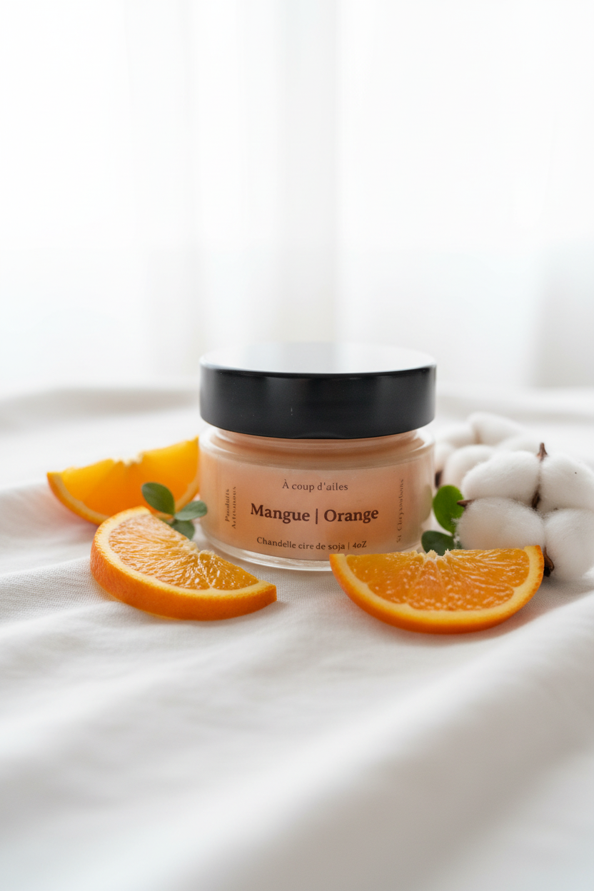 Mangue Orange - couvercle fermé