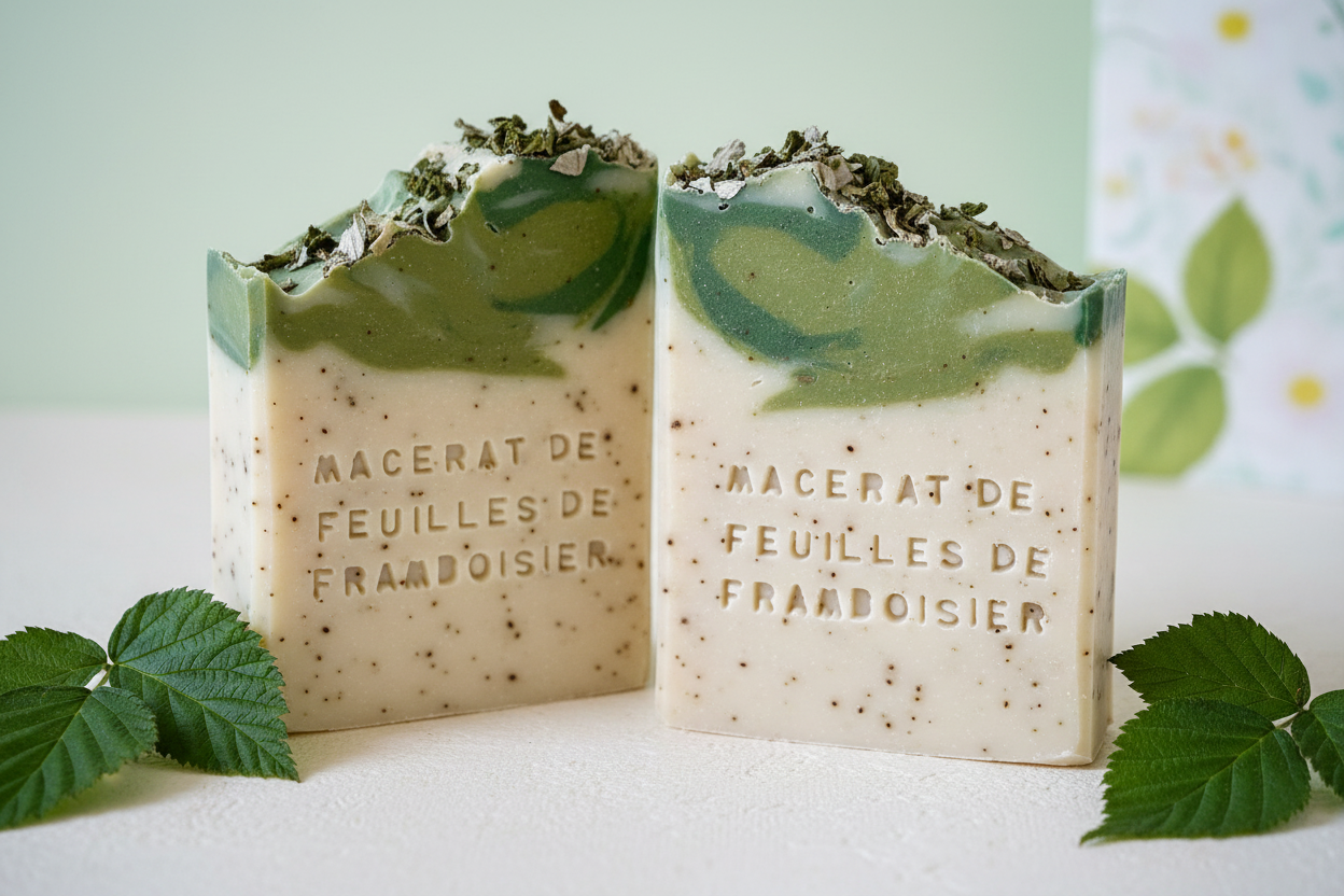 Savons feuilles de framboisier - photo 2